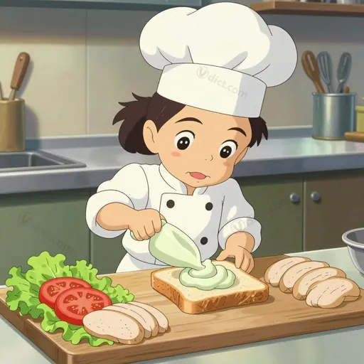 green mayonnaise