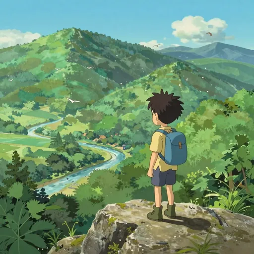 green mountains