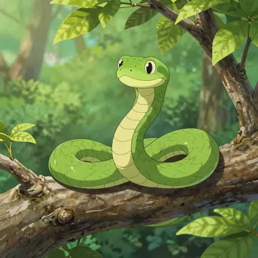 green snake