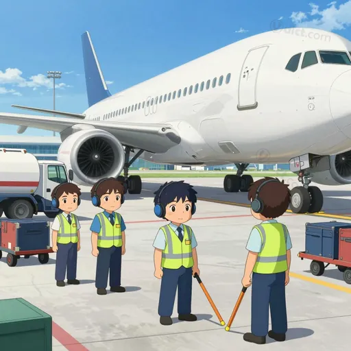 ground-service crew
