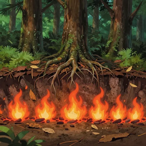 ground fire