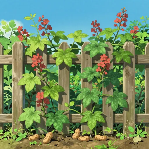 groundnut vine