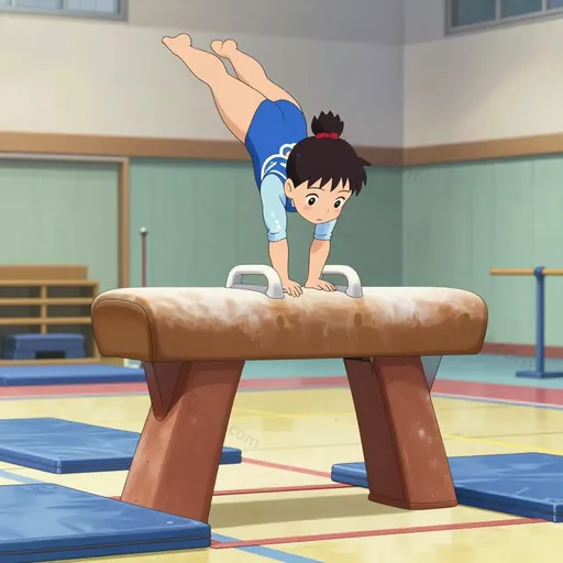 gymnastic horse
