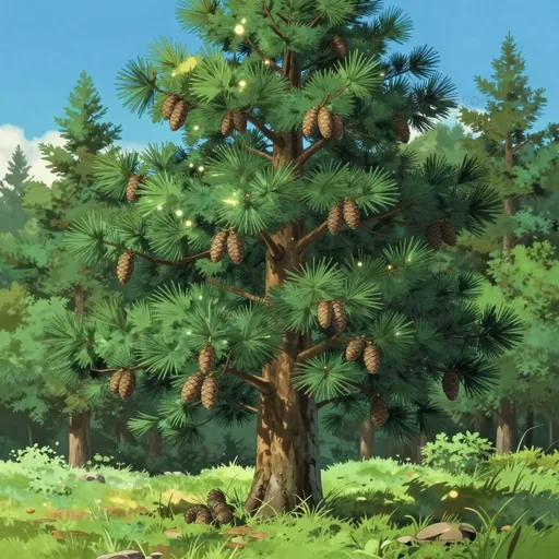 gymnospermous tree
