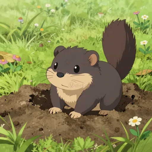 hair-tailed mole
