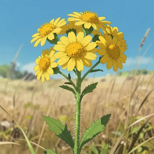 hairy golden aster