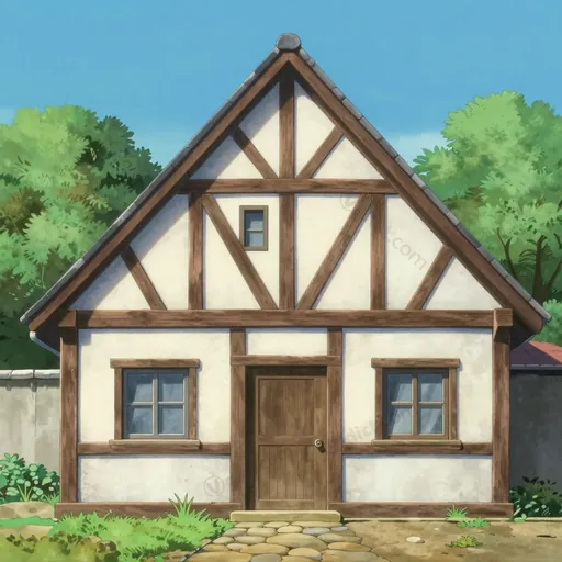 half-timbered