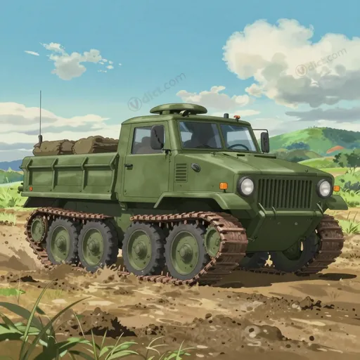 half-tracked