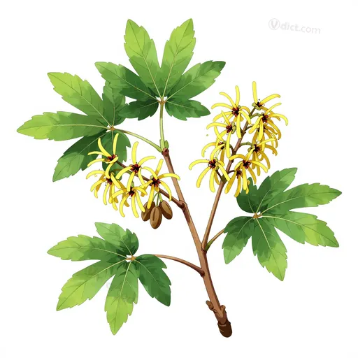 hamamelidaceous