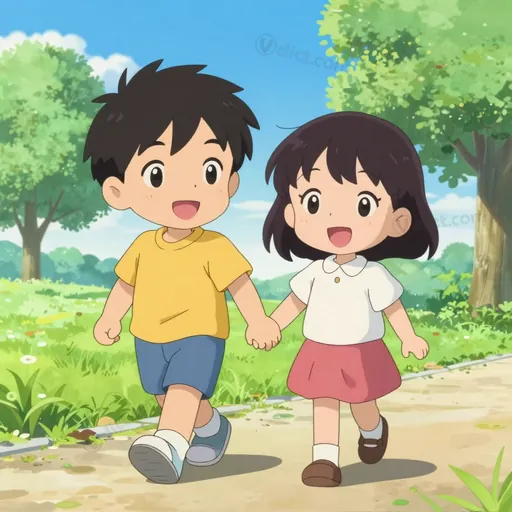 hand in hand