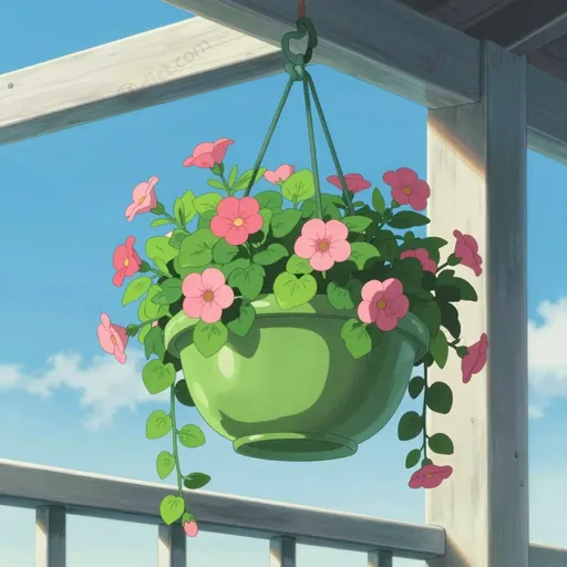 hanging geranium