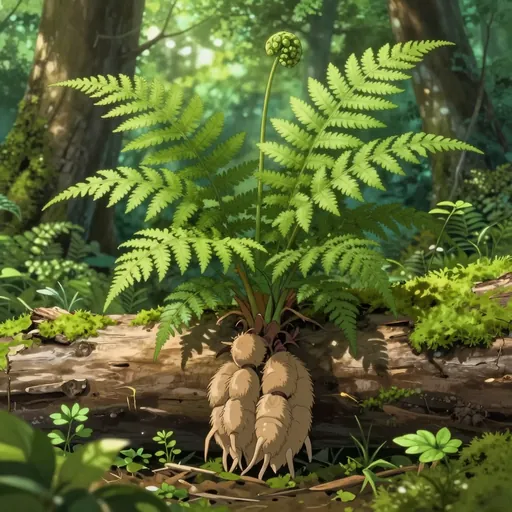 hare's-foot bristle fern