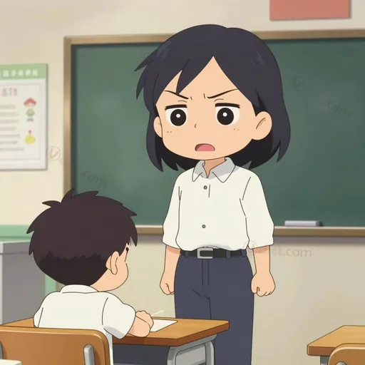 harsh-voiced