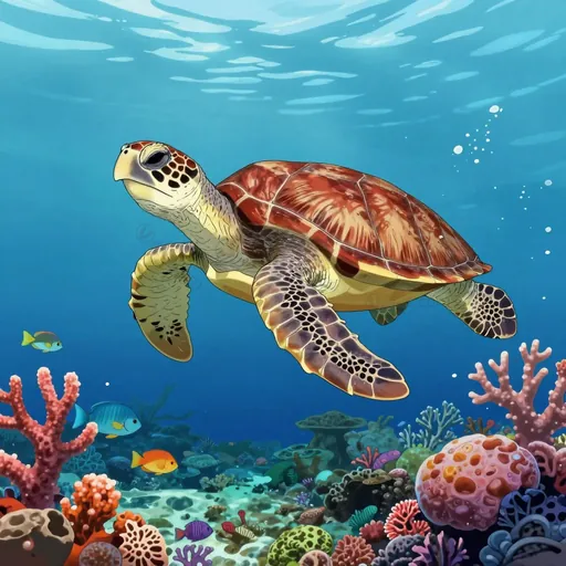 hawksbill turtle