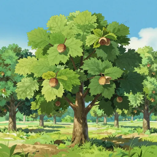 hazelnut tree