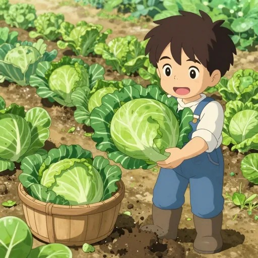 head cabbage plant
