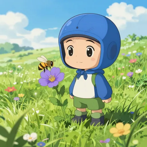 helmet flower