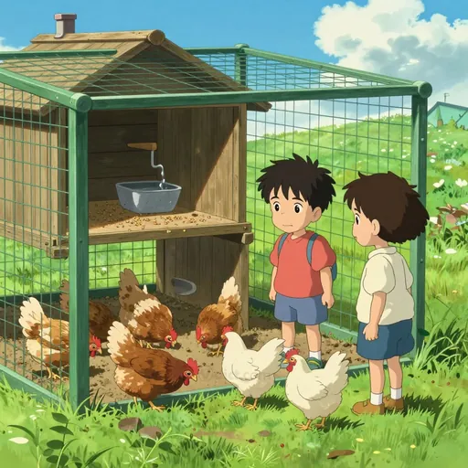 hen-run