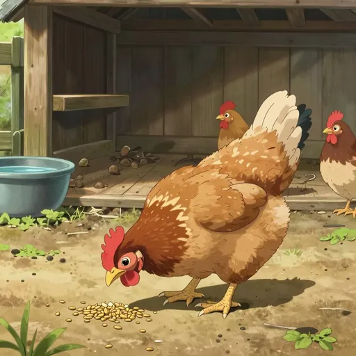 hen yard