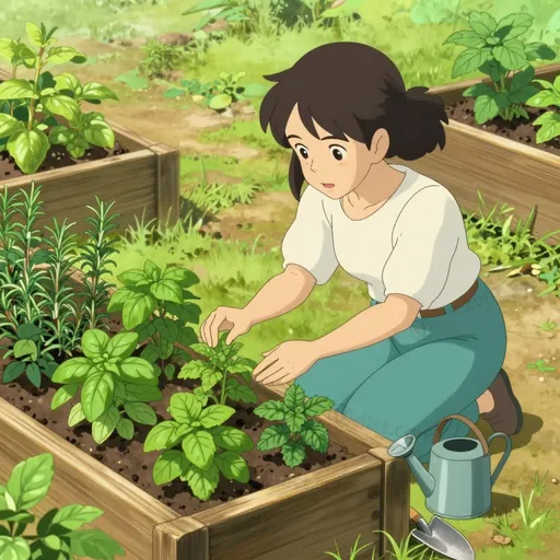 herb garden