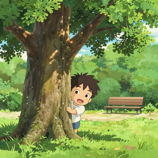 hiding