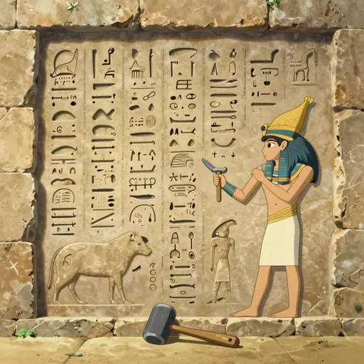 hieroglyphically