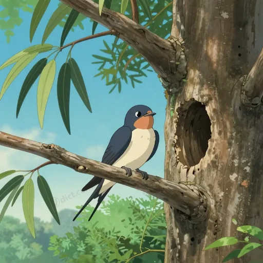 hirundo nigricans