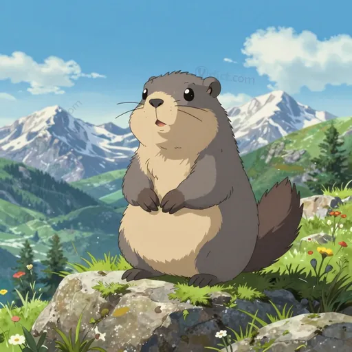 hoary marmot