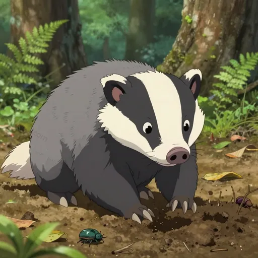 hog-nosed badger
