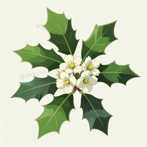holly-leaved cherry