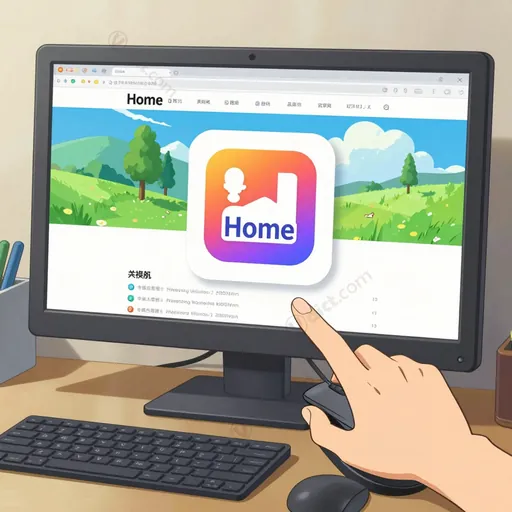 home page