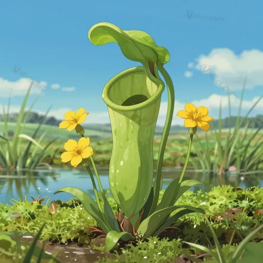 hooded pitcher plant
