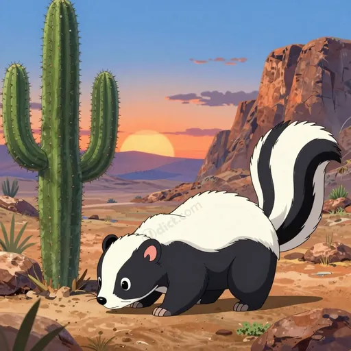 hooded skunk