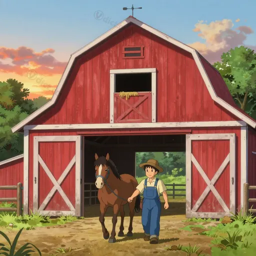 horse barn