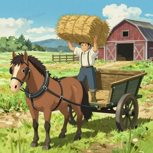 horse cart