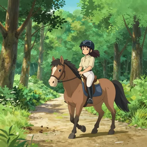 horseback riding