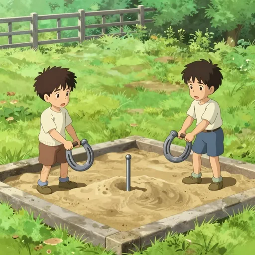 horseshoes