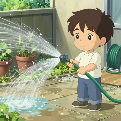 hose down