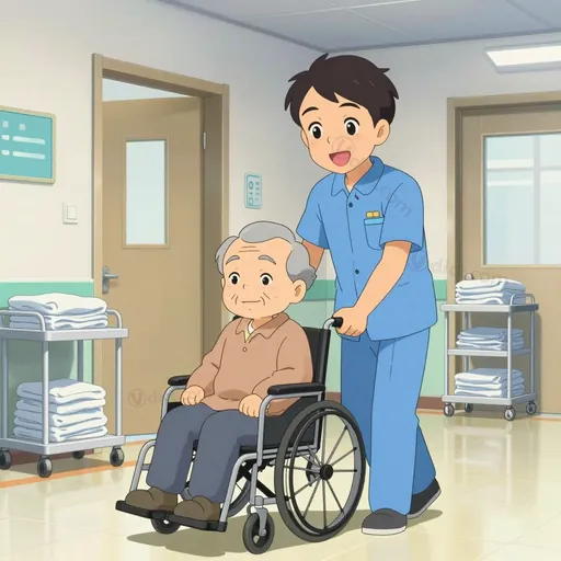 hospital attendant