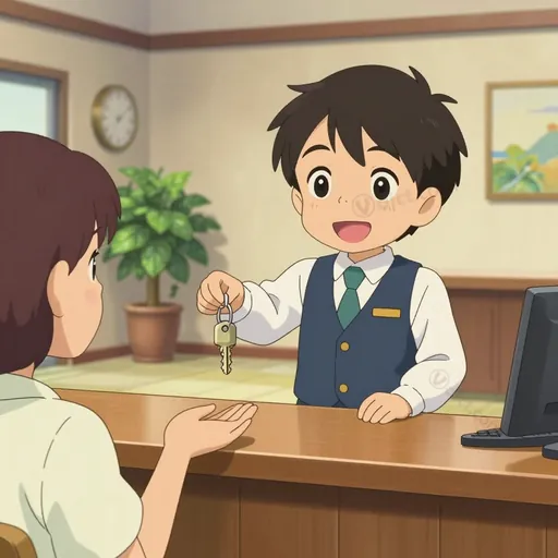 hotel clerk