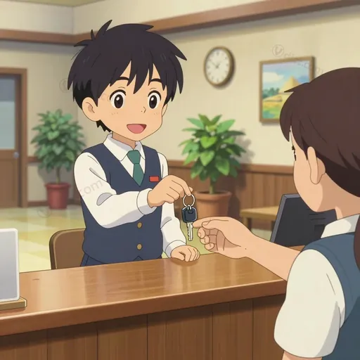 hotel desk clerk