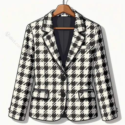 houndstooth check
