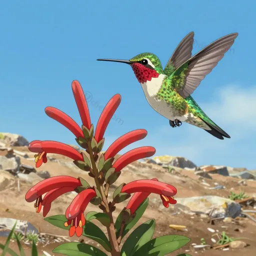 humming bird's trumpet