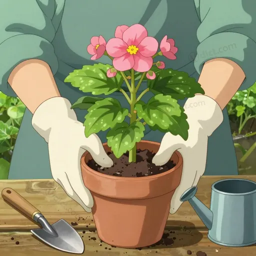 hybrid tuberous begonia