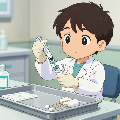 hypodermic syringe