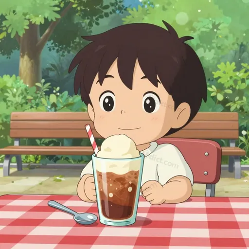 ice-cream float