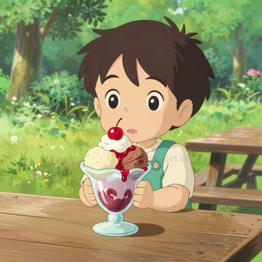ice-cream sundae