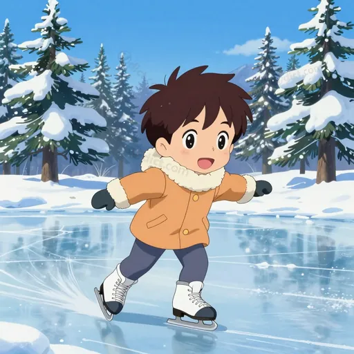 ice skating