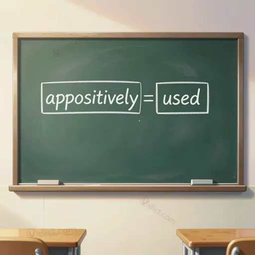in apposition