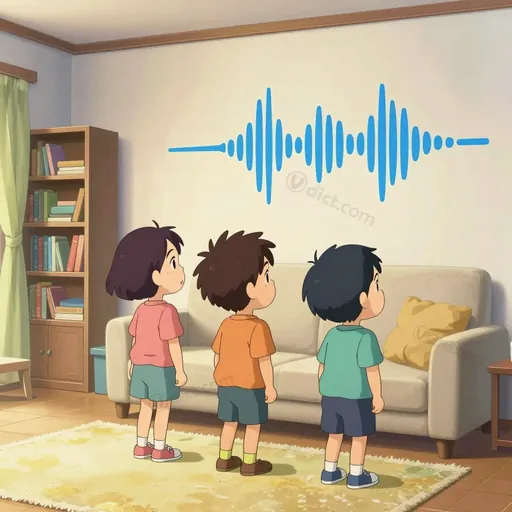 in the adjacent apartment